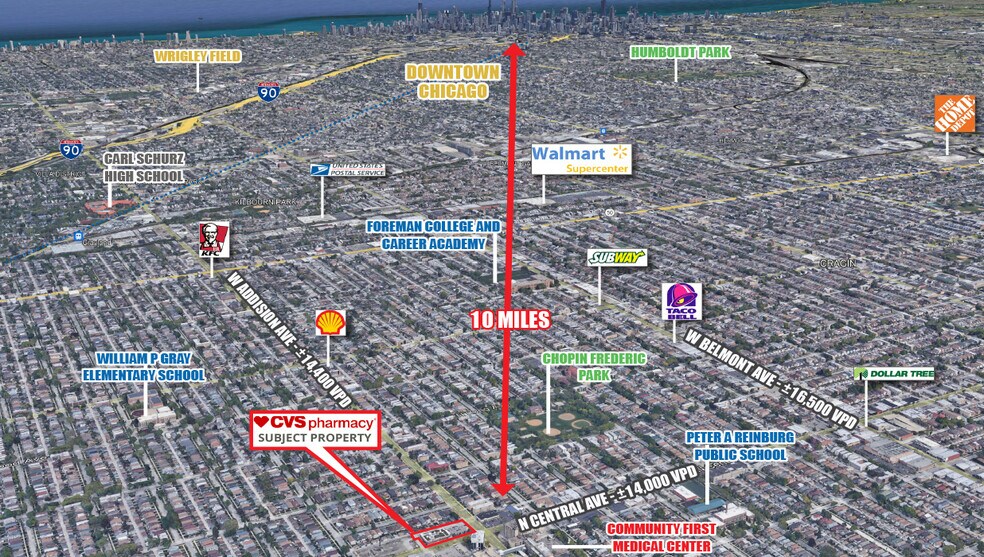 More Photos Of 3615 N Central Ave, Chicago Drugstore For Sale