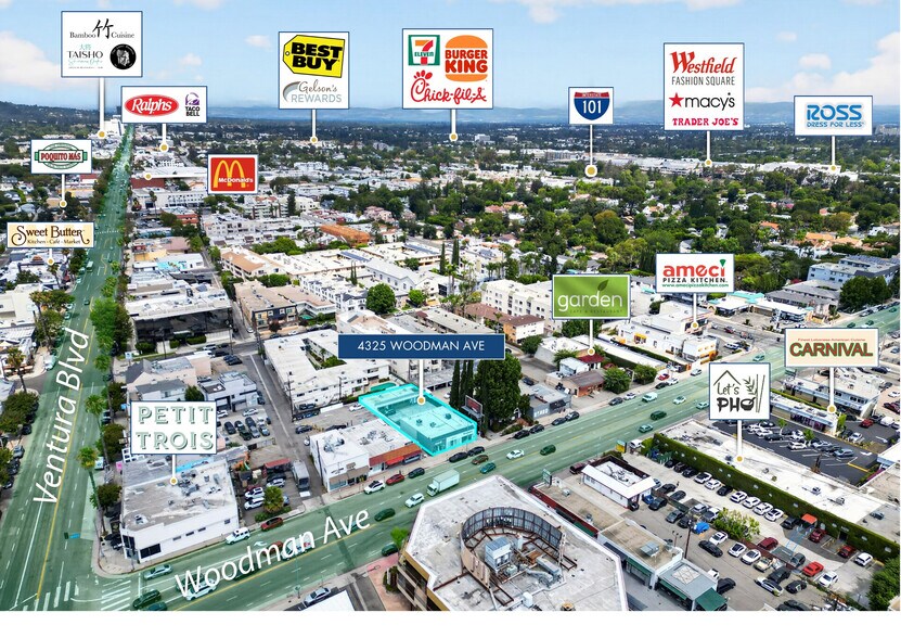 More Photos Of 4325-4327 Woodman Ave, Sherman Oaks Storefront Retail Office For Sale