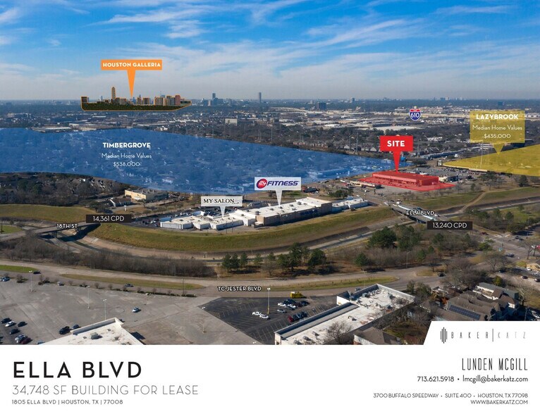 1805 Ella Blvd, Houston, TX 77008 Retail For Lease