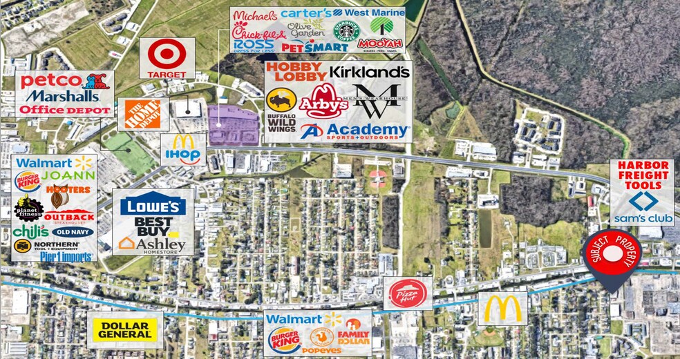 More Photos Of 104 Armour Dr, Houma Freestanding For Lease