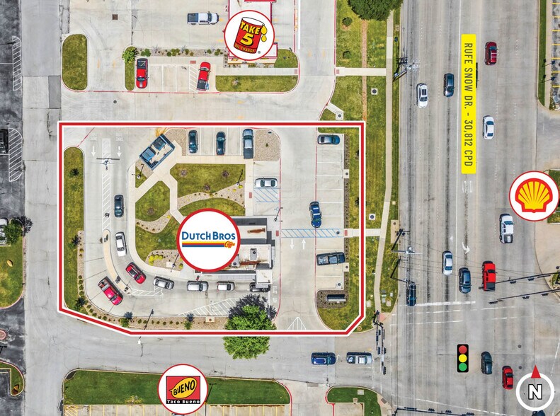 More Photos Of 5205 Rufe Snow Dr, North Richland Hills Freestanding For Sale