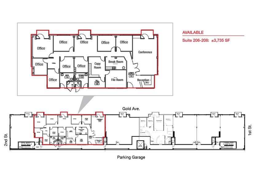 More Photos Of 100 Gold Ave SW, Albuquerque Apartments For Sale