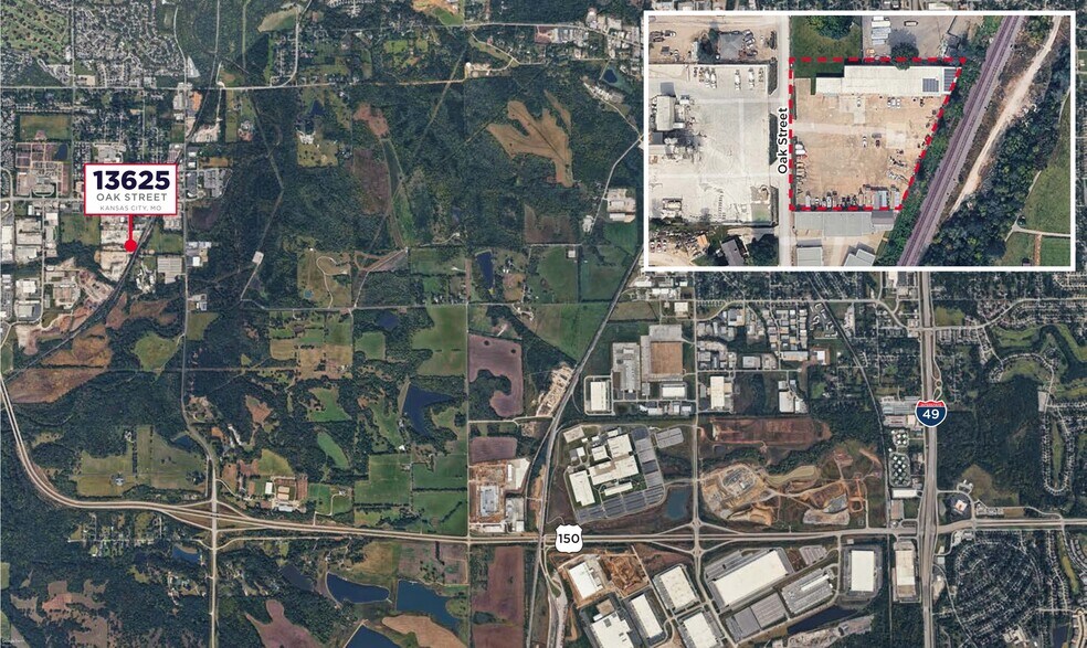 More Photos Of 13625 Oak St, Kansas City Warehouse For Lease