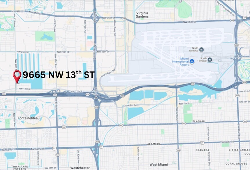 More Photos Of 9665 NW 13th St, Doral Warehouse For Lease