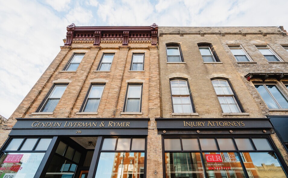 Primary Photo Of 244-246 Main St, Racine Storefront Retail Residential For Lease
