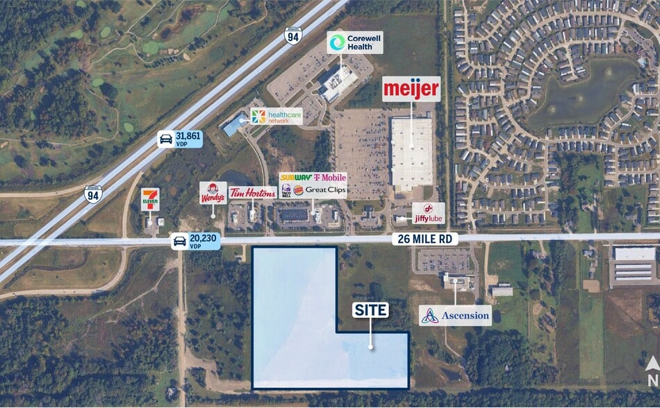 Primary Photo Of 0 26 Mile Rd, Chesterfield Land For Lease