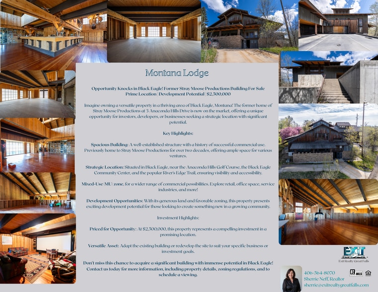 More Photos Of 3 Anaconda Hills Dr, Black Eagle Lodge Meeting Hall For Sale