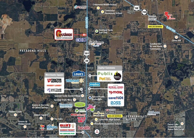 More Photos Of 9245 US Highway 301, Dade City Self Storage For Sale