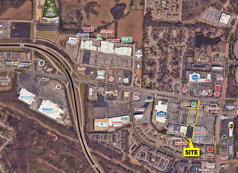 More Photos Of 7951 Winchester Rd, Memphis Storefront For Sale