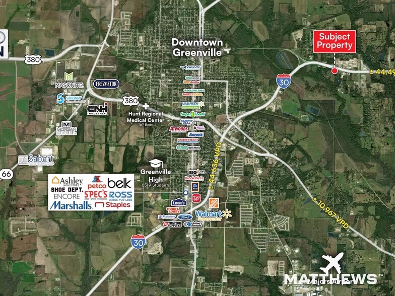 More Photos Of 1803 Interstate Highway 30, Greenville Freestanding For Sale