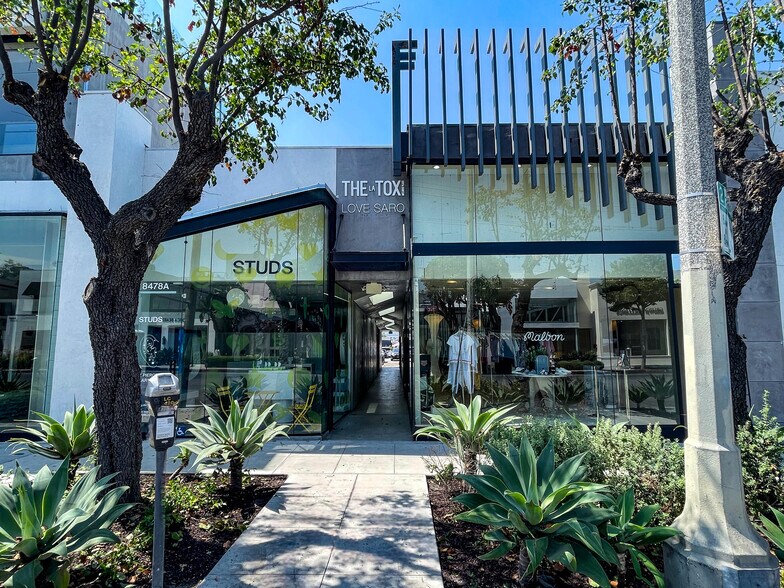 More Photos Of 8478-8480 Melrose Pl, Los Angeles Storefront Retail Office For Lease
