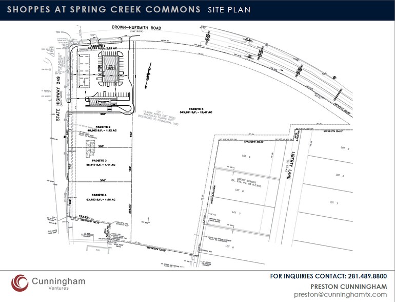 More Photos Of Hwy 249 & Brown Rd, Tomball Land For Sale