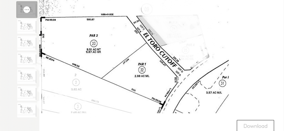 Primary Photo Of El Toro Cut Off Rd, Lake Elsinore Residential For Sale