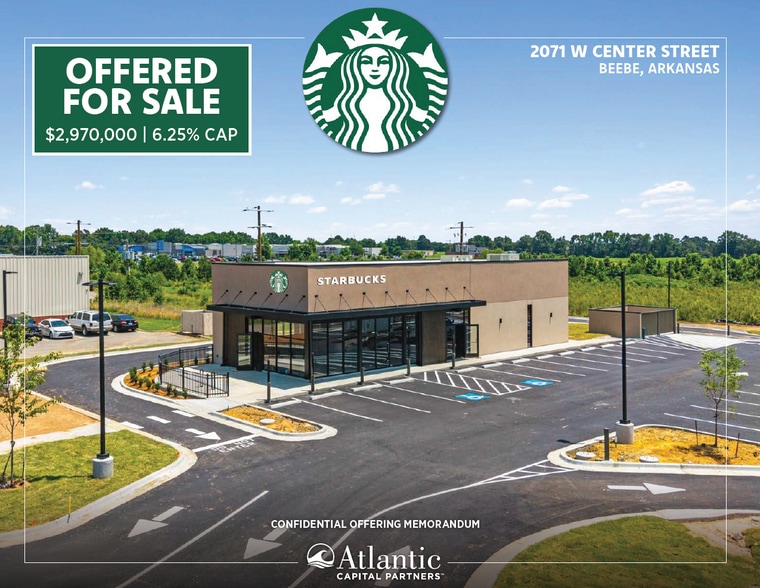 Primary Photo Of 2071 Center st, Beebe Fast Food For Sale