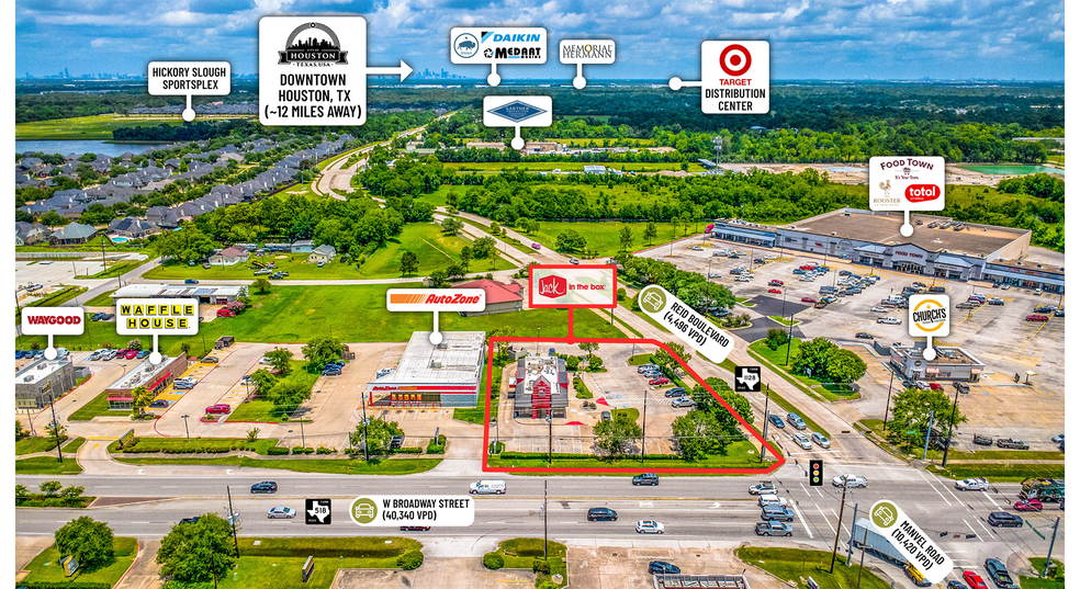More Photos Of 2702 Reid Blvd, Pearland Fast Food For Sale