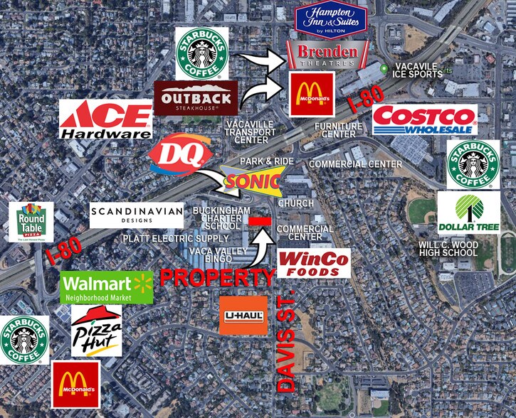 More Photos Of 848 Davis St, Vacaville Land For Lease