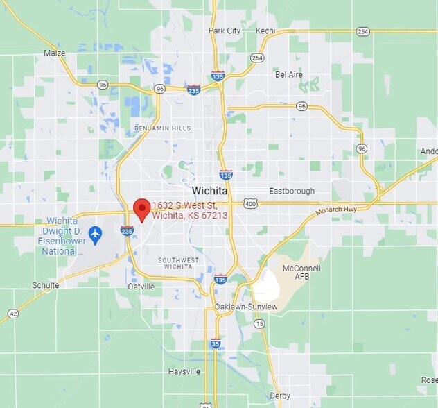 More Photos Of 1632 S West St, Wichita Warehouse For Lease