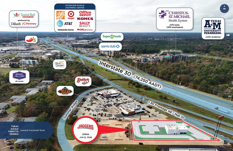 More Photos Of 2021 Mall Dr, Texarkana Restaurant For Sale