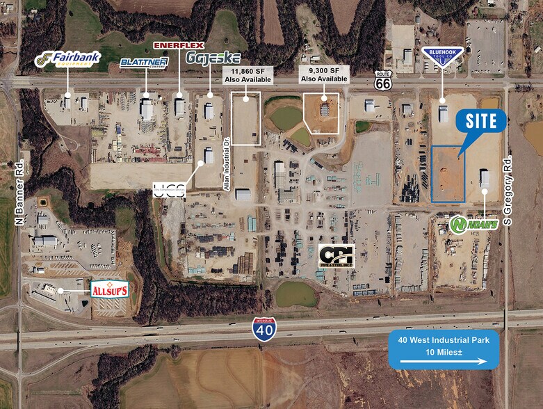 More Photos Of 16301 Williams Industrial Dr., Yukon Warehouse For Lease