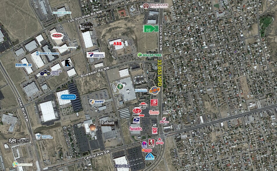 More Photos Of 455 Coors Blvd NW, Albuquerque Land For Sale