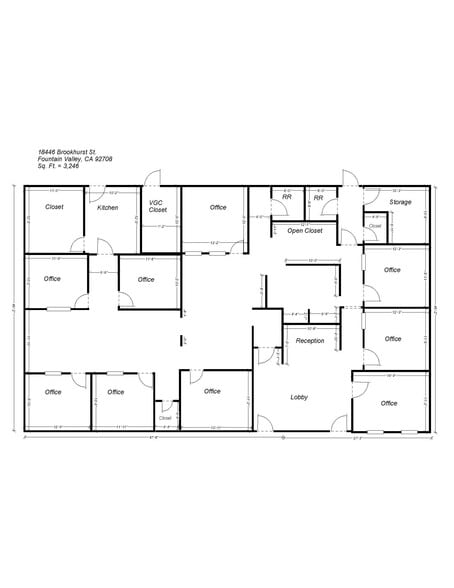 More Photos Of 18384-18450 Brookhurst St, Fountain Valley Unknown For Lease