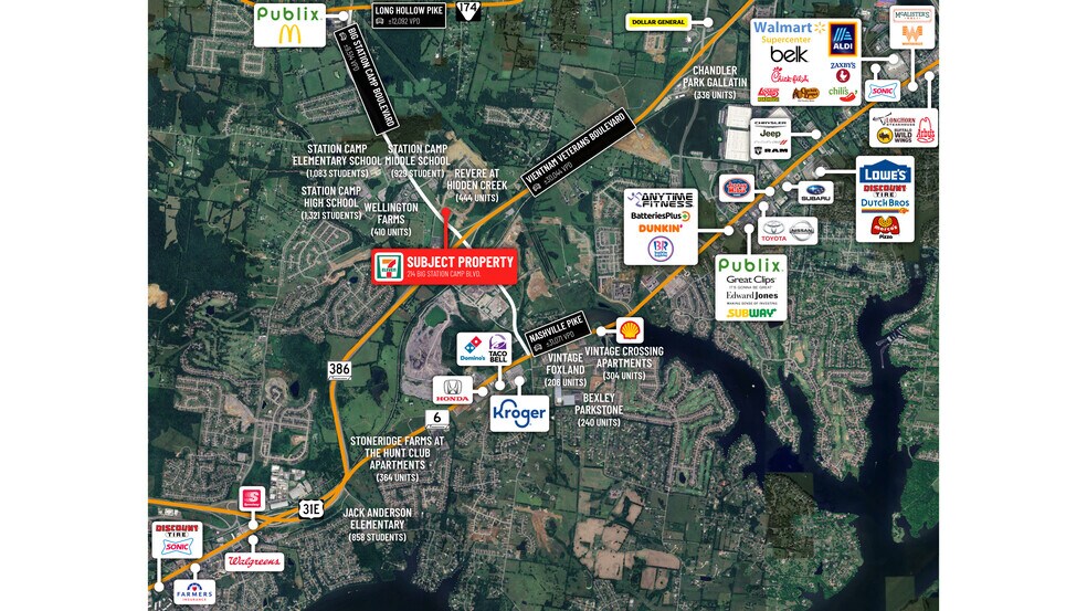 More Photos Of 214 Big Station Camp Blvd, Gallatin Convenience Store For Sale
