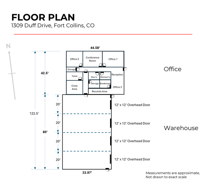 More Photos Of 1309 Duff Dr, Fort Collins Warehouse For Sale