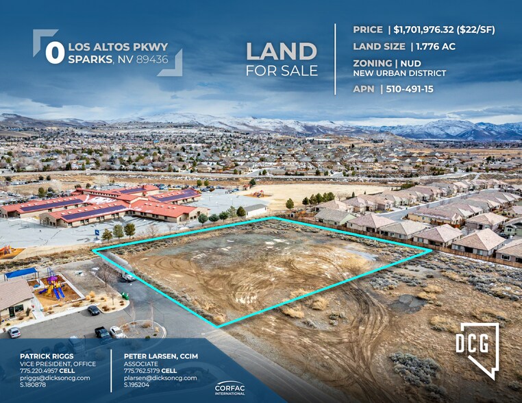 Primary Photo Of 0 Los Altos Parkway, Sparks Land For Sale