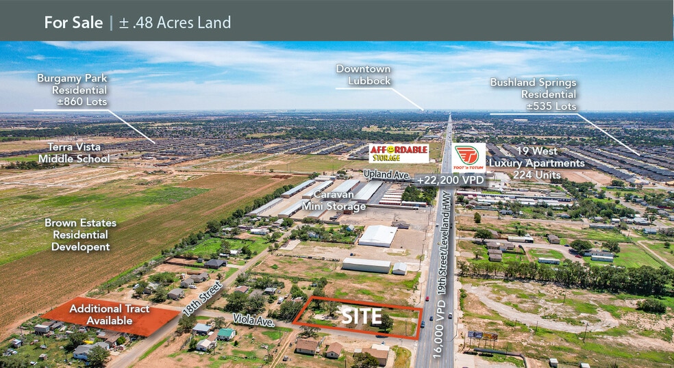 Primary Photo Of 7408 19th St, Lubbock Land For Sale
