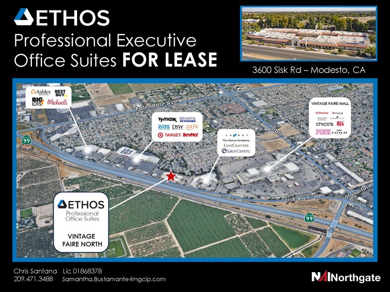Primary Photo Of 3600 Sisk Rd, Modesto Storefront Retail Office For Lease