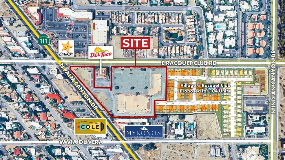 More Photos Of N Palm Canyon Dr @ Racquet Club Rd, Palm Springs Land For Sale
