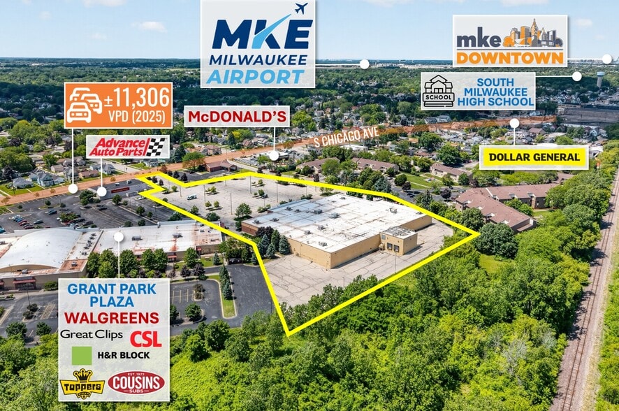 More Photos Of 2931 S Chicago Ave, South Milwaukee Supermarket For Sale
