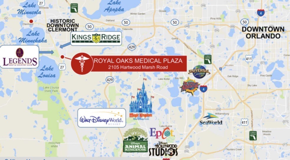 More Photos Of 2105 Hartwood Marsh Rd, Clermont Medical For Lease