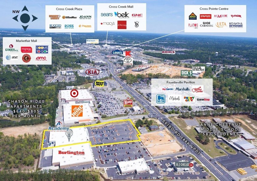 More Photos Of 2100 Skibo Rd, Fayetteville Unknown For Lease