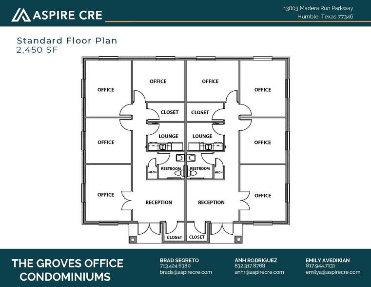 More Photos Of 13803 Madera Run, Humble Office For Sale