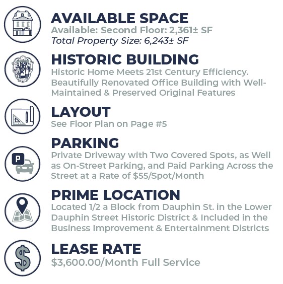 More Photos Of 7 N Claiborne St, Mobile Loft Creative Space For Lease