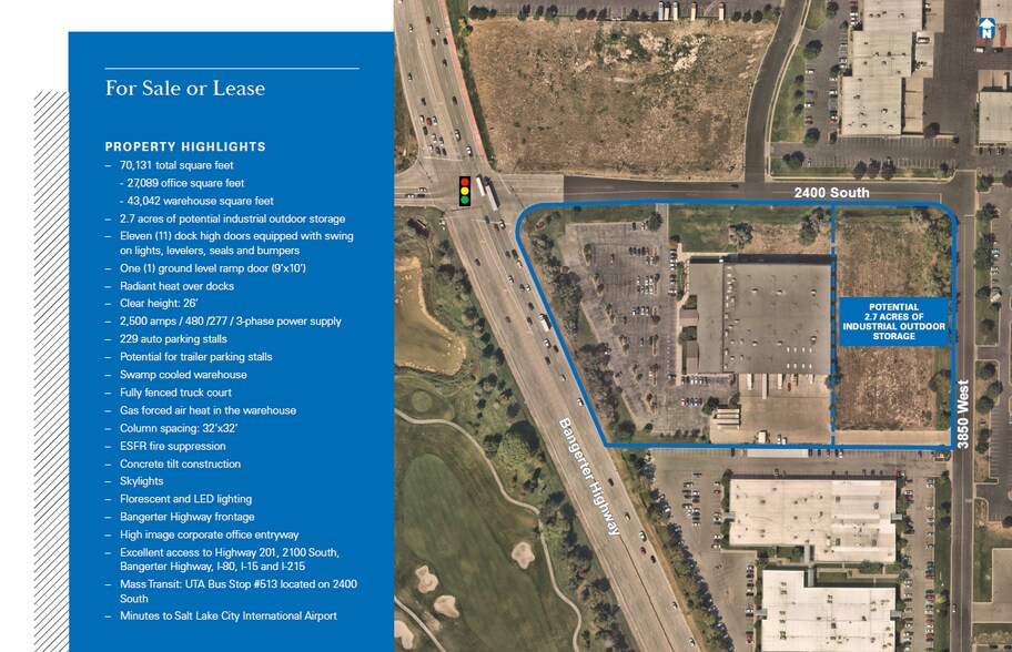 More Photos Of 3865 W 2400 S, Salt Lake City Warehouse For Lease