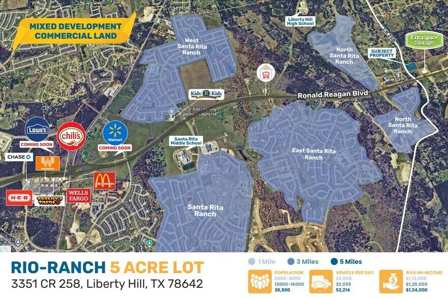 More Photos Of 3351 County Road 258, Liberty Hill Land For Sale
