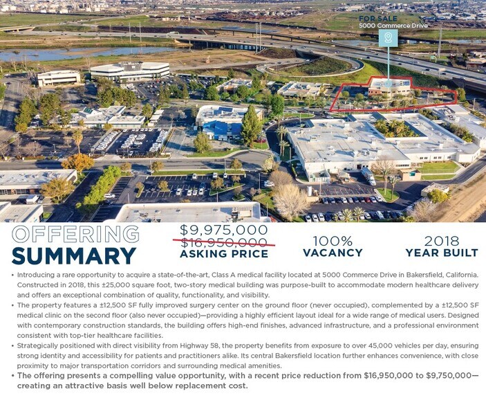 More Photos Of 5000 Commerce Dr, Bakersfield Office For Sale