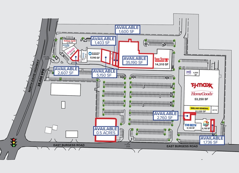 More Photos Of 6601 N Davis Hwy, Pensacola Unknown For Lease