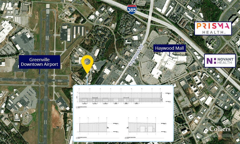 Primary Photo Of 31 Cessna Ct, Greenville Flex For Sale