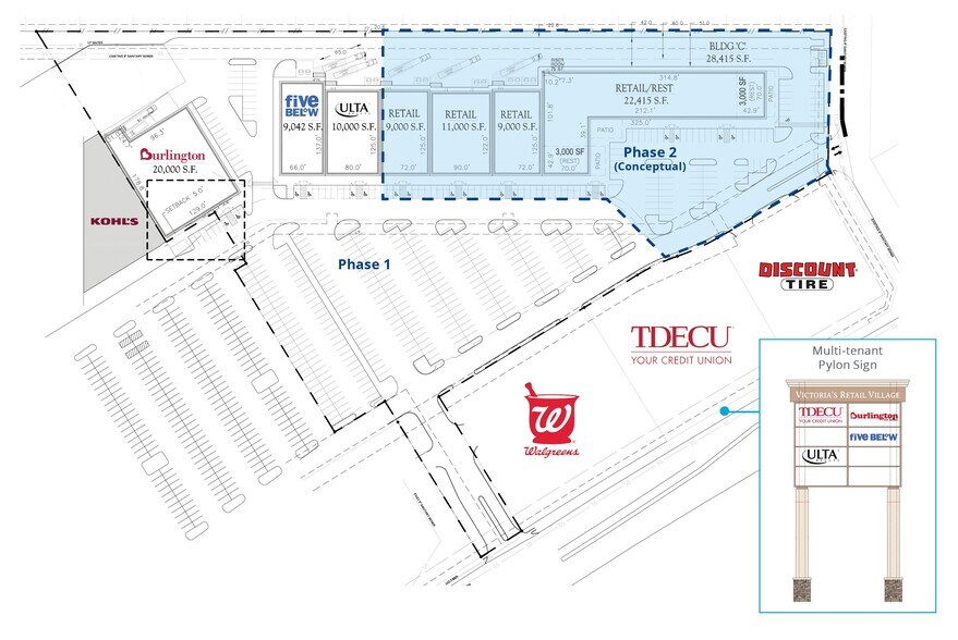 More Photos Of NWQ North Navarro St & Broadmoor st, Victoria Land For Lease