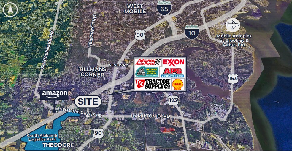 More Photos Of 6058 Theodore Dawes Rd, Theodore Land For Sale