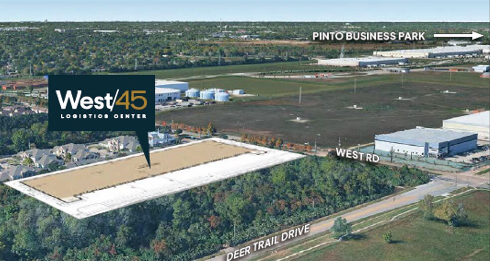 More Photos Of Deer Trail Drive and West Road, Houston Industrial For Lease