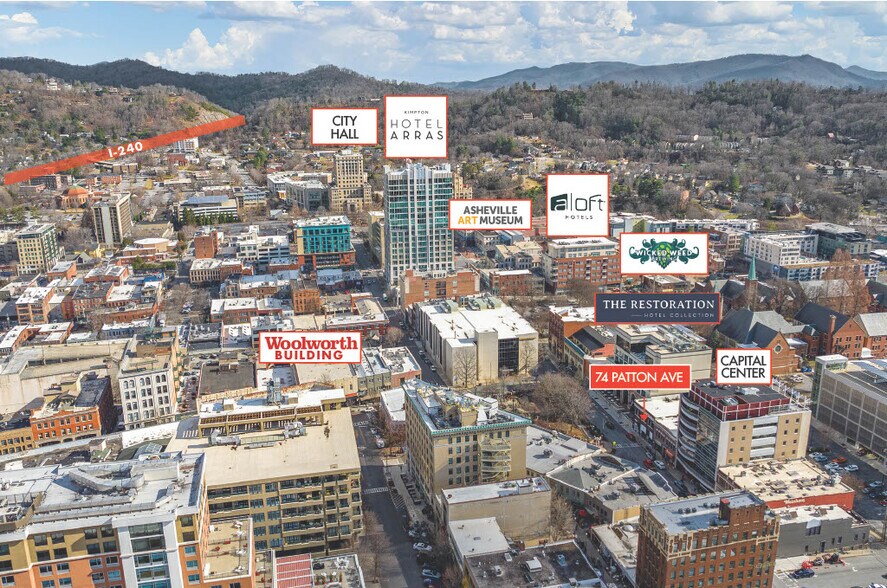 More Photos Of 72-74 Patton Ave, Asheville General Retail For Lease