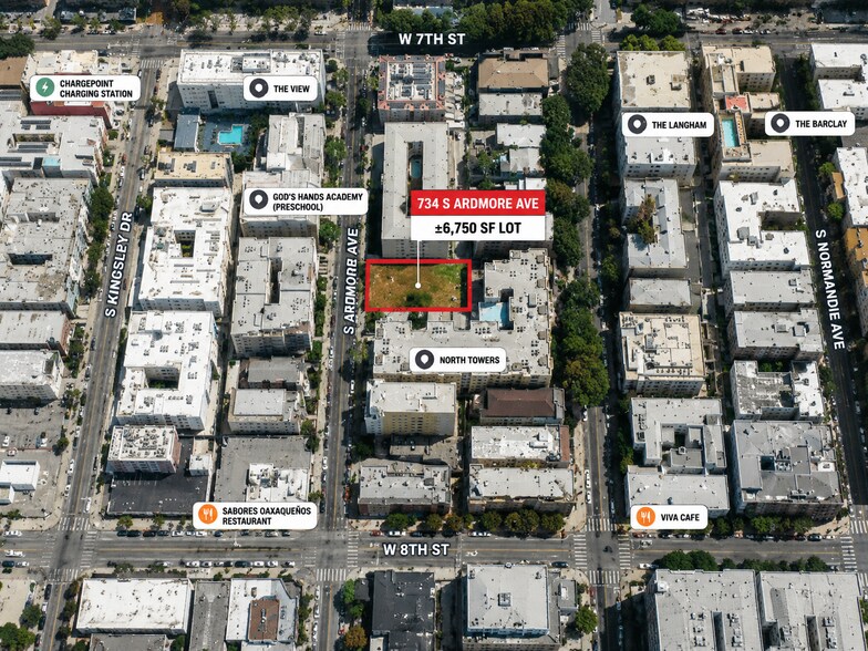 Primary Photo Of 734 S Ardmore Ave, Los Angeles Land For Sale