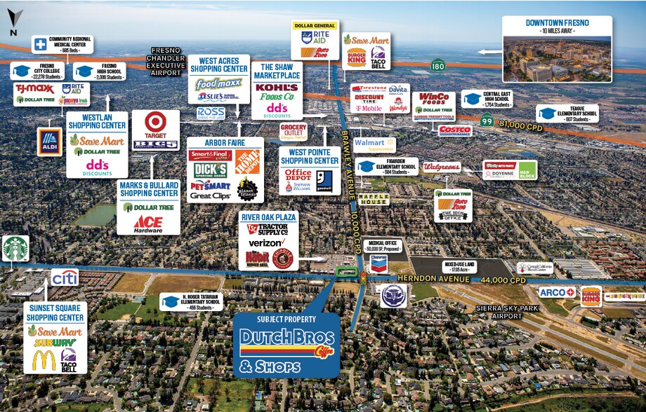 More Photos Of 6770 N Brawley Ave, Fresno Fast Food For Sale