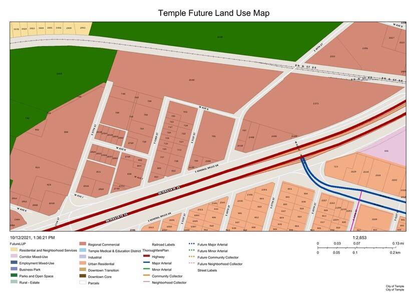 More Photos Of 2500 S General Bruce Dr, Temple Land For Sale