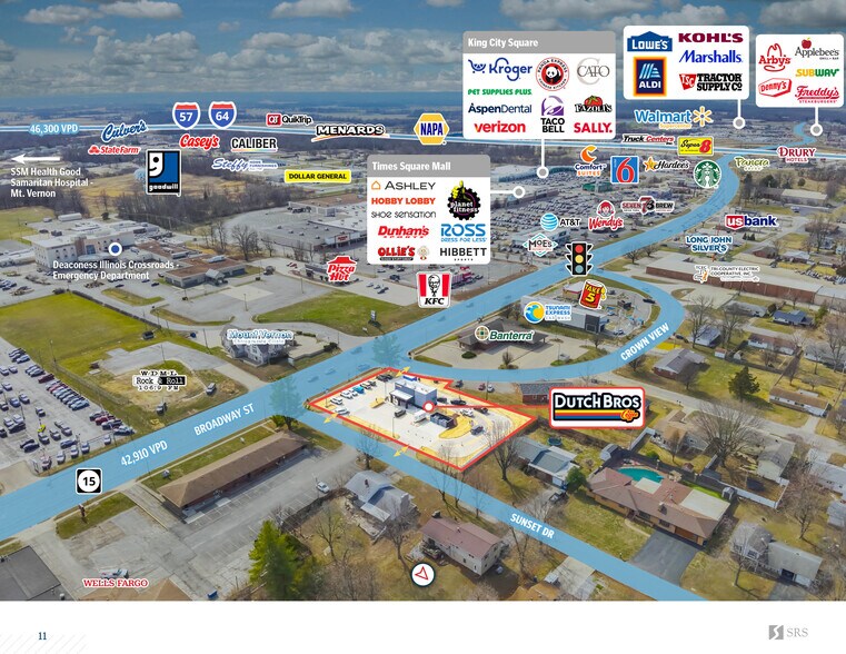 More Photos Of 1 Sunset Dr, Mount Vernon Fast Food For Sale