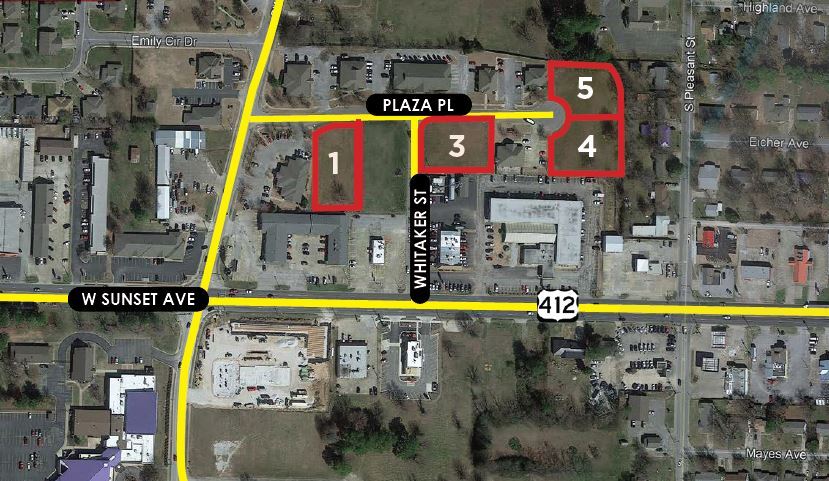 Primary Photo Of Plaza Place & Whitaker St, Springdale Land For Sale